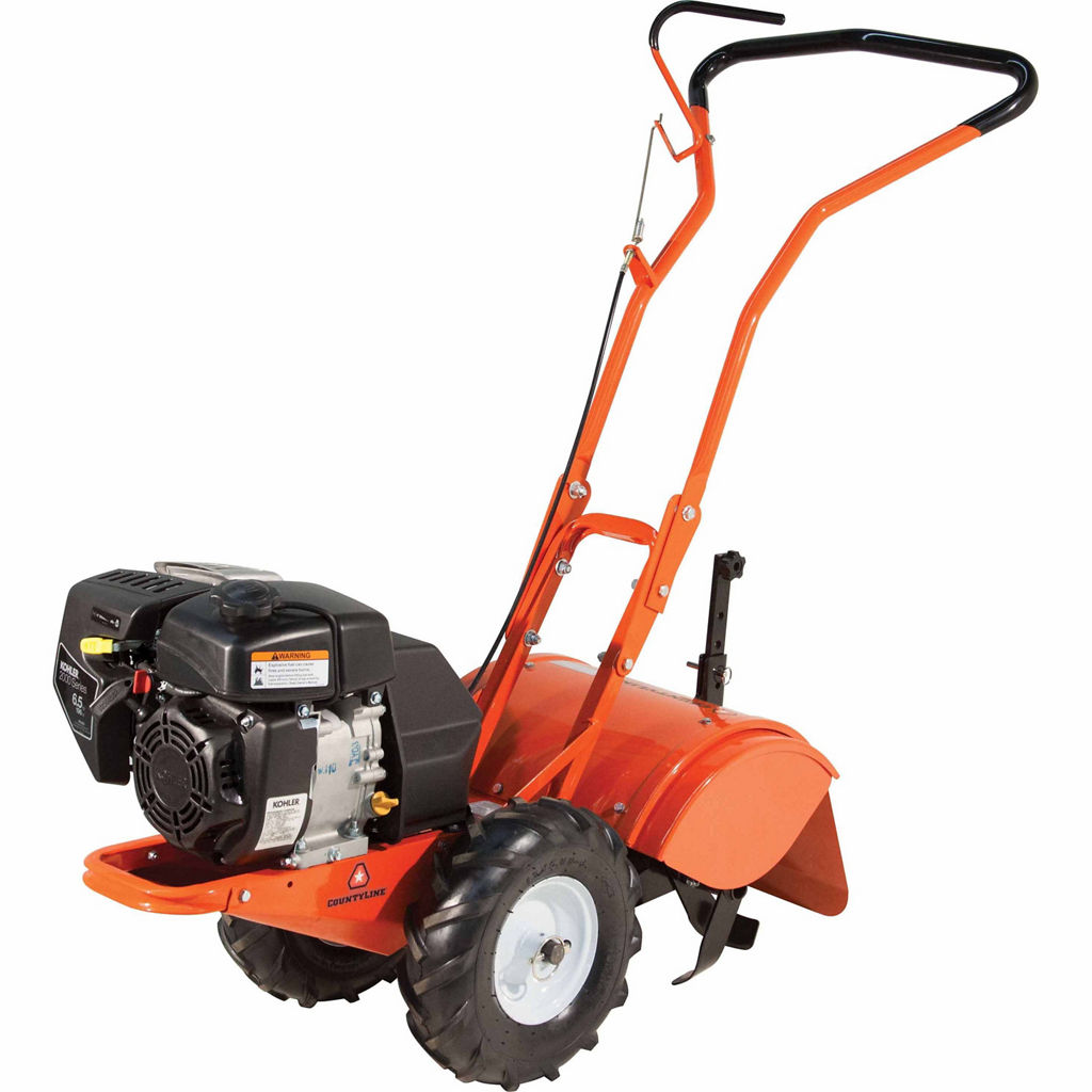 CountyLine Rear Tine Rototiller, CARB Compliant