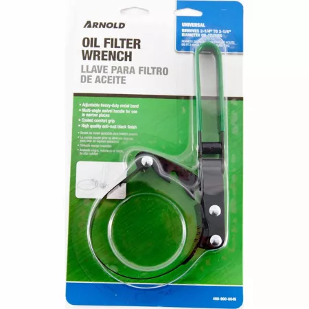 Arnold 2-1/4 in x 3-1/4 in Oil Filter Wrench Oil Filter Wrenches