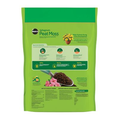 Image showing 7 th Miracle-Gro 8 qt. Sphagnum Peat Moss
