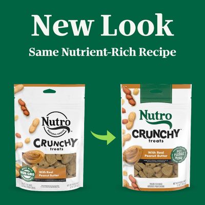 Image showing  Crunchy Dog Treats with Real Peanut Butter, 10 oz. Bag