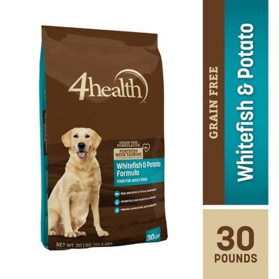 4health Grain Free Adult Whitefish and Potato Formula Dry Dog Food