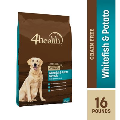 4health Grain-Free Whitefish & Potato Formula Dog Food, 16 lb. Bag at