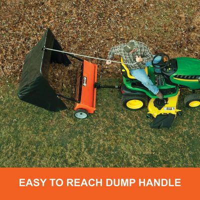 Image showing  Tow-Behind 44 in. 28 cu. ft. Lawn Sweeper