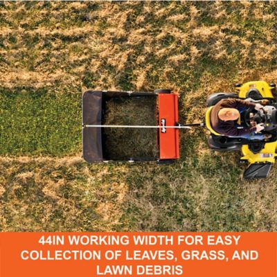 Image showing 7 th Agri-Fab Tow-Behind 44 in., 28 cu. ft. Lawn Sweeper