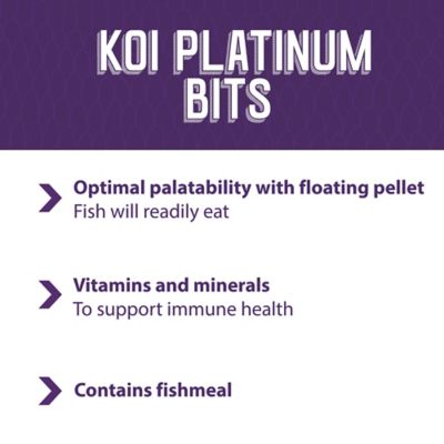 Image showing 5 th Mazuri Platinum Bits Koi Fish Food, 20 lb. Bag