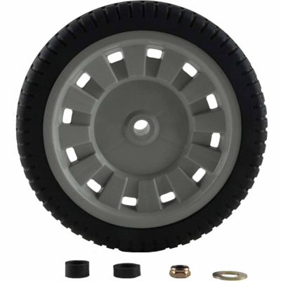 Arnold 8 in. Universal Plastic Wheel with Adapters