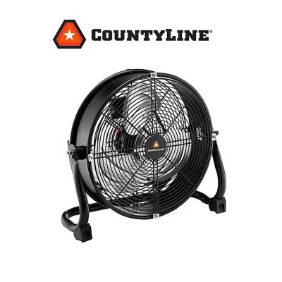 Image showing  12 in. 2-Speed Indoor Portable Drum Fan, 2,000 CFM
