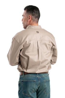 Image showing  Men's Flame-Resistant Button-Down Long-Sleeve Work Shirt