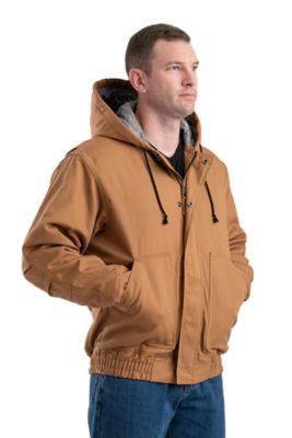 Image showing 2 th Berne Men's Flame Resistant Duck Hooded Jacket