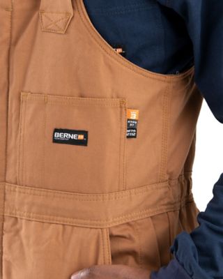 Image showing  Men's Flame-Resistant Duck Insulated Bib Overalls