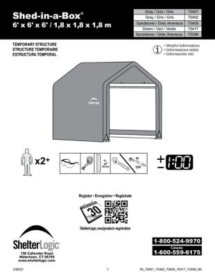 Image showing  10 ft. x 10 ft. Country Side Straight Leg Instant Canopy, White