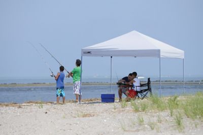 Image showing  10 ft. x 10 ft. Country Side Straight Leg Instant Canopy, White
