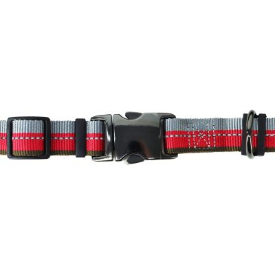 Image showing  Adjustable Reflective Stitch Dog Collar