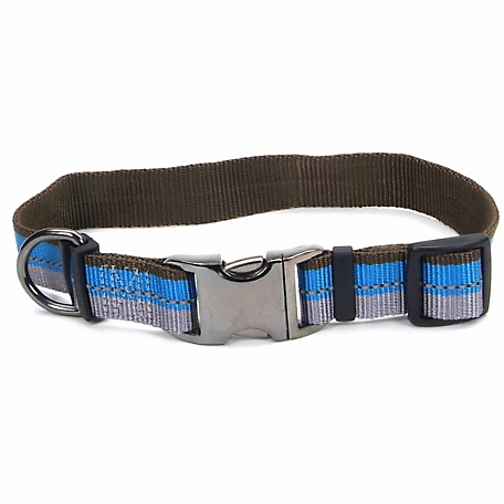 Retriever Adjustable Reflective Stitch Dog Collar