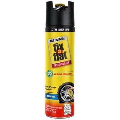 Fix-A-Flat 20 oz. Emergency Tire Repair Solution, Large Tires