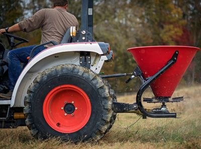 Image showing  350 lb. Capacity Poly Fertilizer Spreader