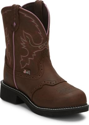 Justin Women's 8 in. Gypsy Collection Wanette Steel Toe Western Boot, WKL9980