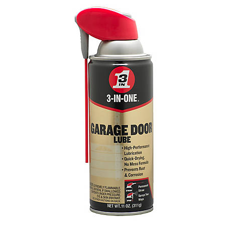 WD-40 3-IN-ONE Garage Door Lube with Smart Straw Spray, 11oz