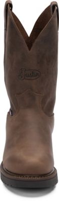 Image showing  Men's Balusters Round Toe Pull-On Work Boots, 11 in.