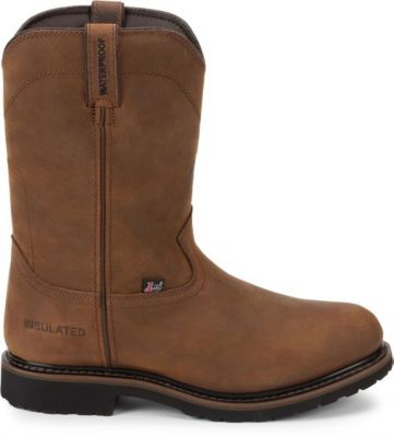 justin wyoming work boots