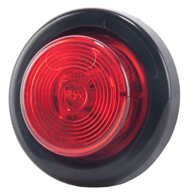 Image showing  2 in. 12V Round LED Clearance/Side Marker Light, Red