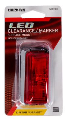 Image showing  2 in. 12V Sealed Running Board Light, Red