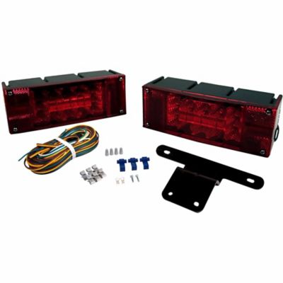 Hopkins Towing Solutions 12V Low-Profile Submersible Rectangular Trailer Light Kit