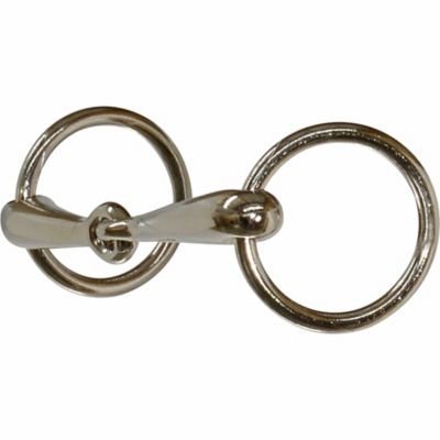 Circle R Designed by Reinsman Pony Snaffle Bit with Smooth Nickel Mouthpiece