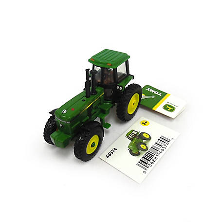 2 John Deere Tractor 4wd Enclosed CAB Farm Toy ERTL Tomy O Scale Train 1 64 for sale online 
