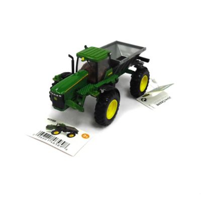 John Deere Dry Box Spreader Toy For Ages 3 1 64 Scale at