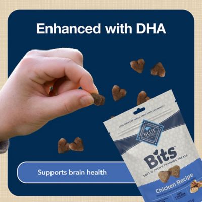 Image showing 5 th Blue Buffalo Blue Bits Chicken Flavor Natural Soft-Moist Dog Training Treats, 4 oz.