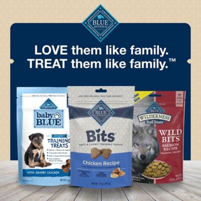 Image showing 7 th Blue Buffalo Blue Bits Chicken Flavor Natural Soft-Moist Dog Training Treats, 4 oz.