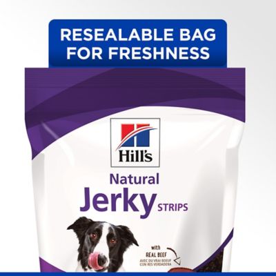 Image showing  Natural Jerky Strips with Real Beef Dog Treats, 7.1 oz.