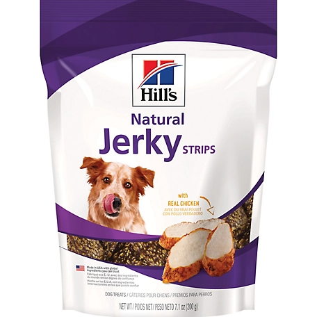 Hill's Science Diet Natural Jerky Strips with Real Chicken Dog Treats, 7.1 oz.