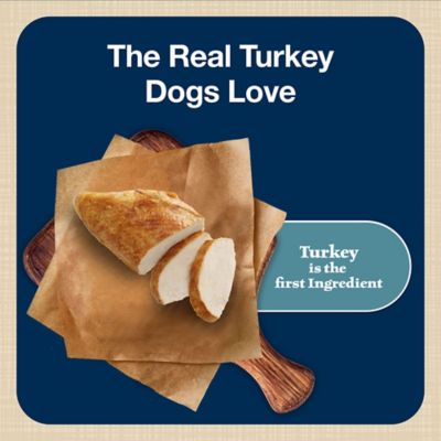 Image showing  Blue Bits Turkey Flavor Tempting Soft-Moist Dog Training Treats, 4 oz.