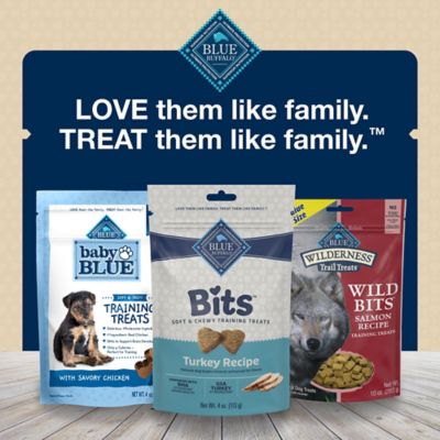 Image showing 8 th Blue Buffalo Blue Bits Turkey Flavor Tempting Soft-Moist Dog Training Treats, 4 oz.