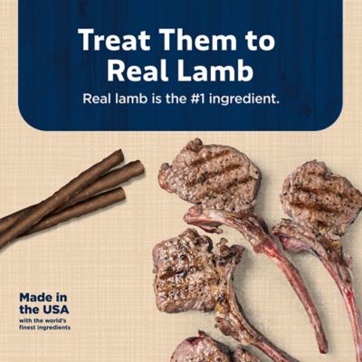 Image showing  Stix Lamb Recipe Pepperoni-Style Soft Dog Treats, 5 oz.