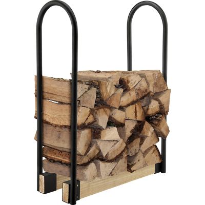Image showing  42 in. Adjustable Heavy-Duty Steel Log Rack