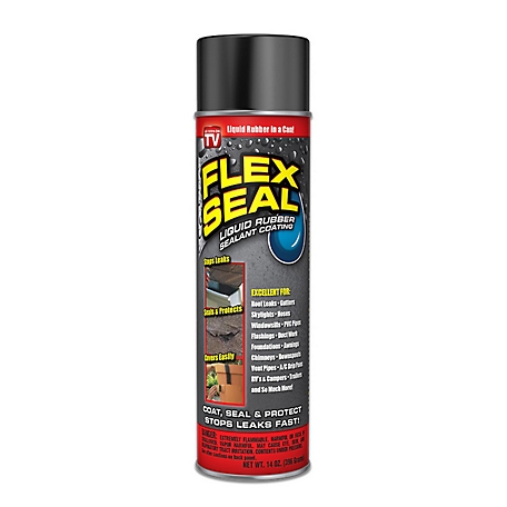 20 oz. Flex Seal Black Liquid Rubber Sealant Coating