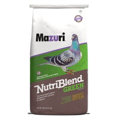 Image showing  Nutriblend Green High-Protein Pigeon Feed, 50 lb.