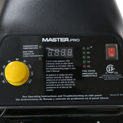 Image showing  Diesel/Kerosene Forced Air Torpedo Heater, 5,375 sq. ft., 215,000 BTU, MHP-215-KFA