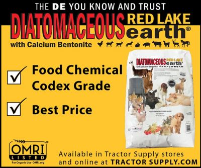 Image showing  Diatomaceous Earth with Calcium Bentonite, 40 lb.