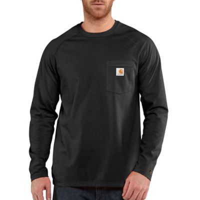 Carhartt Men's Force Cotton Long Sleeve T-Shirt at Tractor Supply Co.