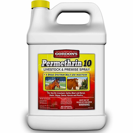 Gordon's Permethrin 10 Livestock and Premise Insecticide Spray, 1 gal.