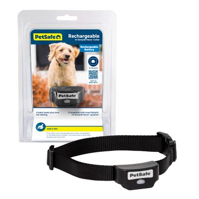 PetSafe Rechargeable In-Ground Fence Pet Receiver Collar, Waterproof, Adjustable