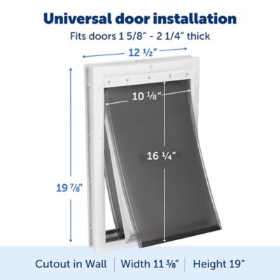 Image showing  3-Flap Extreme Weather Pet Door