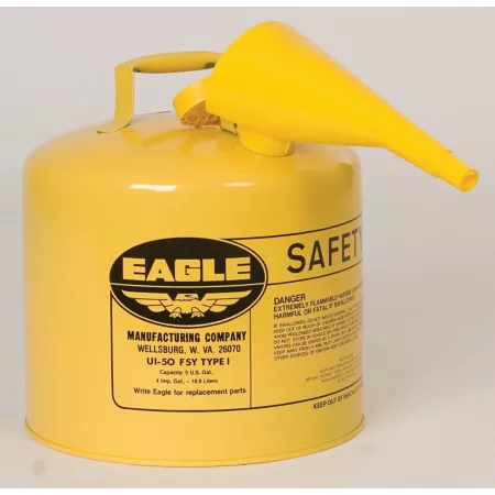 Eagle 5 gal Type I Diesel Safety Can CARB Compliant Gas Cans