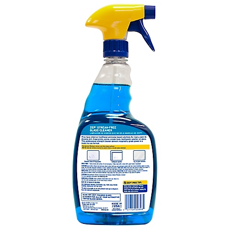 Malco Ready-To-Use Glass Cleaner - Streak-Free Removal of Dirt, Grease,  Oils, & Bug Debris from Glass, Chrome, Tile, Stainless Steel, Vinyl