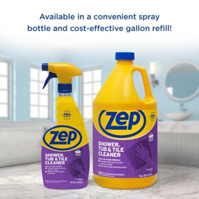 Image showing 7 th Zep Commercial 32 oz. Shower, Tub and Tile Cleaner