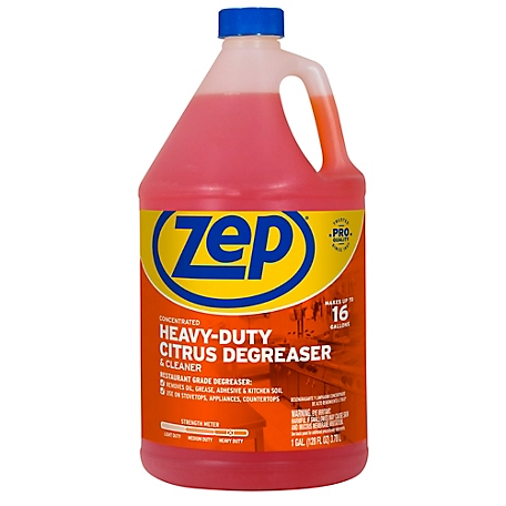 Zep Commercial Citrus Heavy-Duty Degreaser, 128 oz.